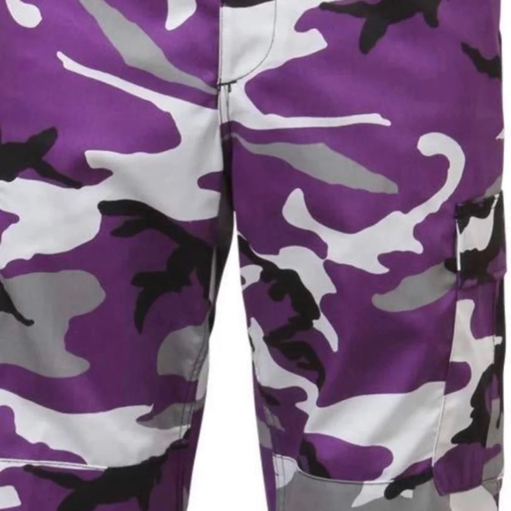 Men’s camouflaged Purple pants
